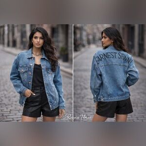 Earnest Sewn Light Blue Denim Jacket – Size Small
